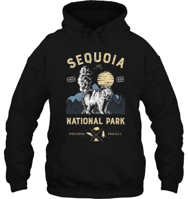 sequoia national park t shirt vintage california bear gifts hoodie