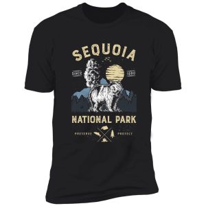 sequoia national park t shirt vintage california bear gifts shirt
