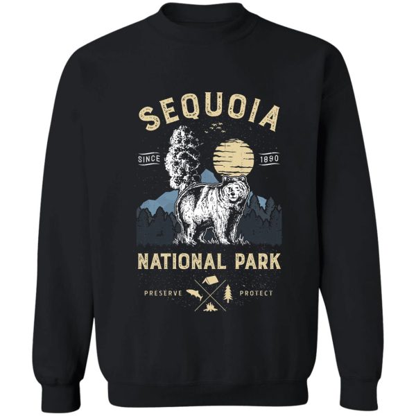 sequoia national park t shirt vintage california bear gifts sweatshirt