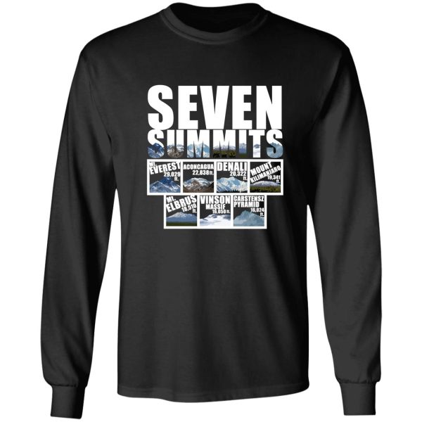 seven summits long sleeve