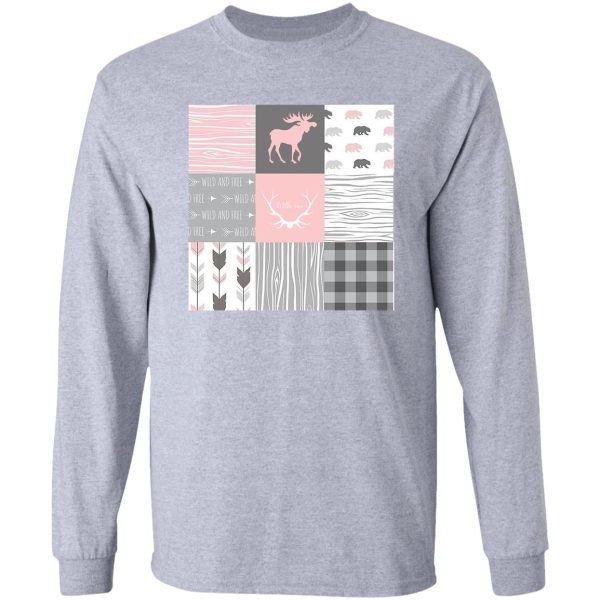 shape pattern camping long sleeve