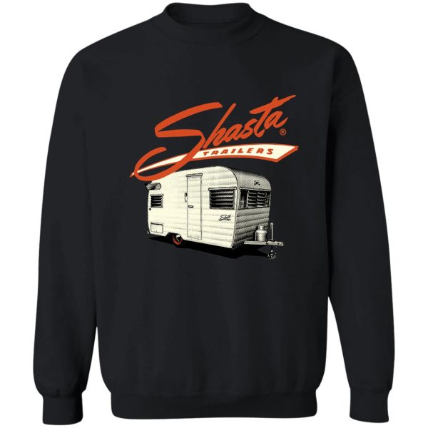 shasta trailers - vintage camper series sweatshirt