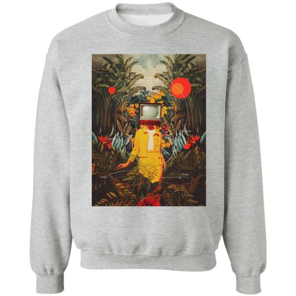 she came from the wilderness sweatshirt