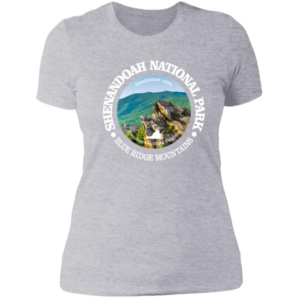 shenandoah national park (np) lady t-shirt