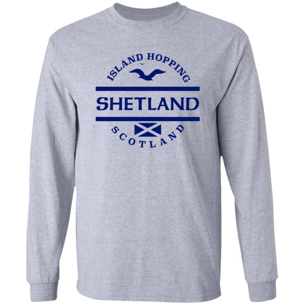 shetland scottish islands long sleeve