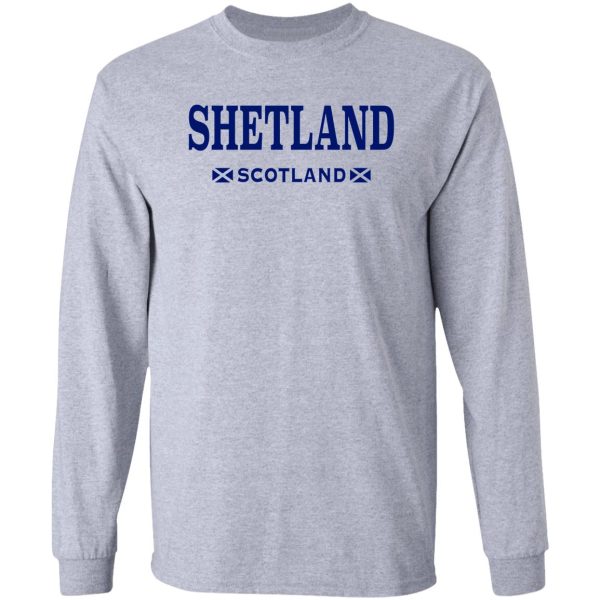 shetland scottish islands scotland long sleeve