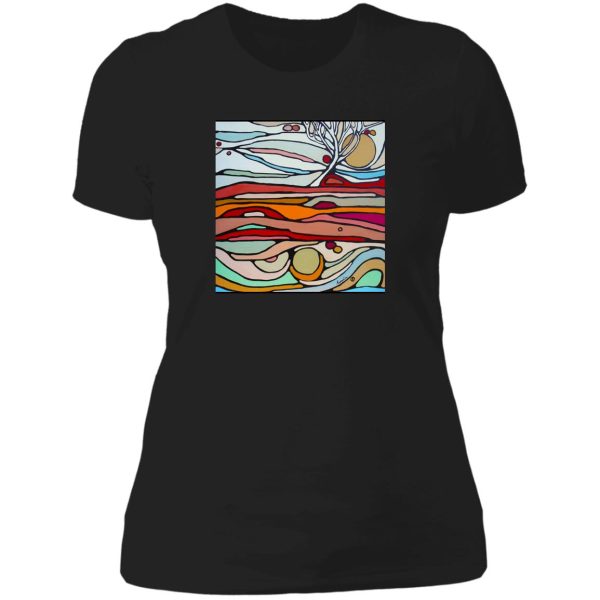 shifting scapes lady t-shirt