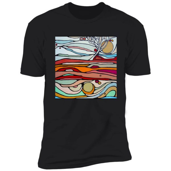 shifting scapes shirt