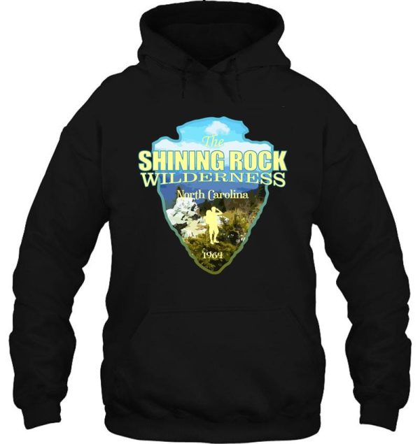shining rock wilderness (arrowhead) hoodie