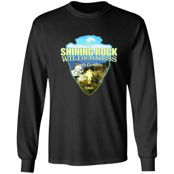 shining rock wilderness (arrowhead) long sleeve