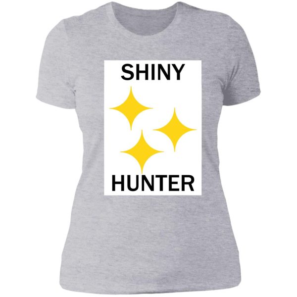 shiny hunter team instinct lady t-shirt