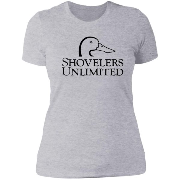 shovelers unlimited [black print] lady t-shirt