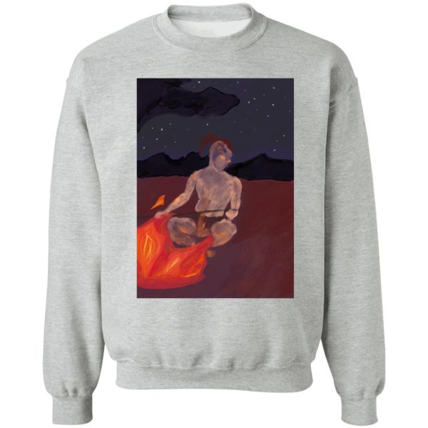 sitting by the campfire sweatshirt