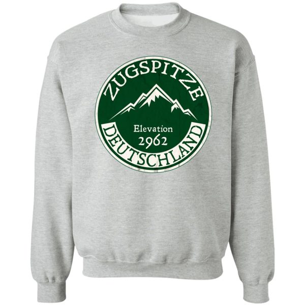 ski zugspitze deutschland skiing mountain germany garmisch-partenkirchen sweatshirt