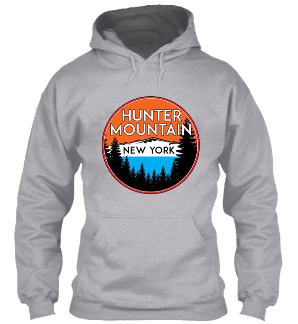 skiing hunter mountain new york ski snowboard skier 2 hoodie