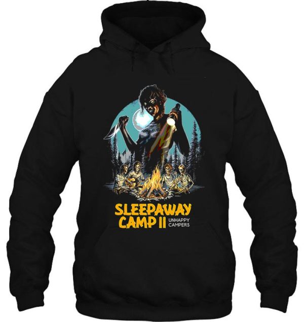 sleepaway camp 2 (black) hoodie