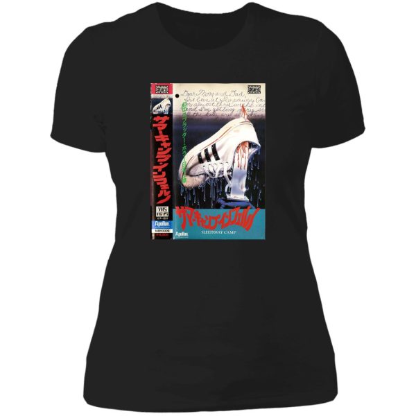 sleepaway camp vhs lady t-shirt