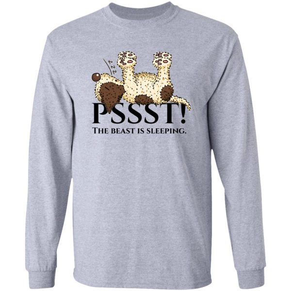 sleeping lagotto long sleeve