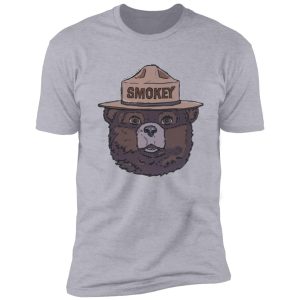 smokey the bear - fire prevention shirt