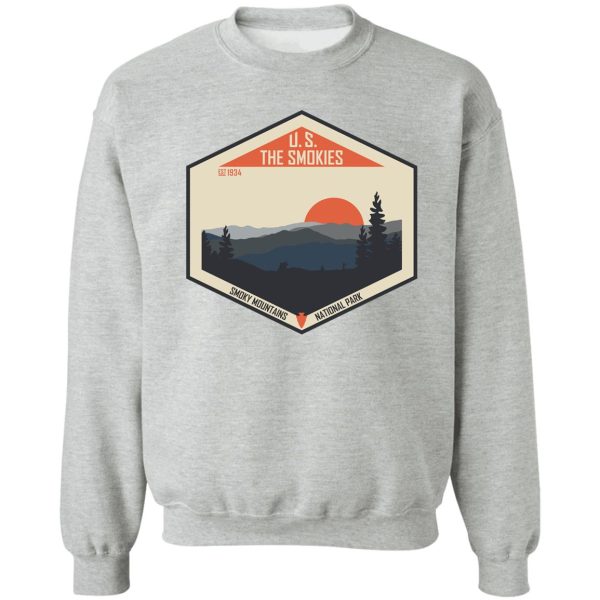 smoky mountains national park sweatshirt