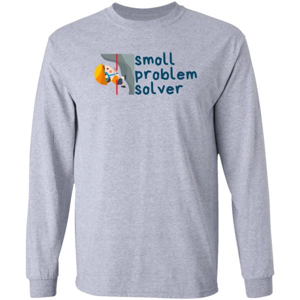 smoll problem solver. kids rock climbing long sleeve