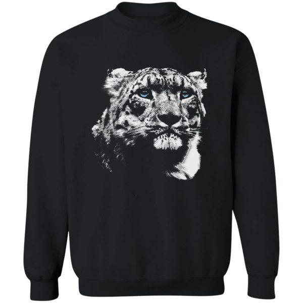 snow leopard sweatshirt