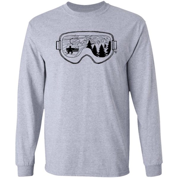 snow lift exit left long sleeve