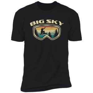 snowboard big sky montana goggles big air snow shirt