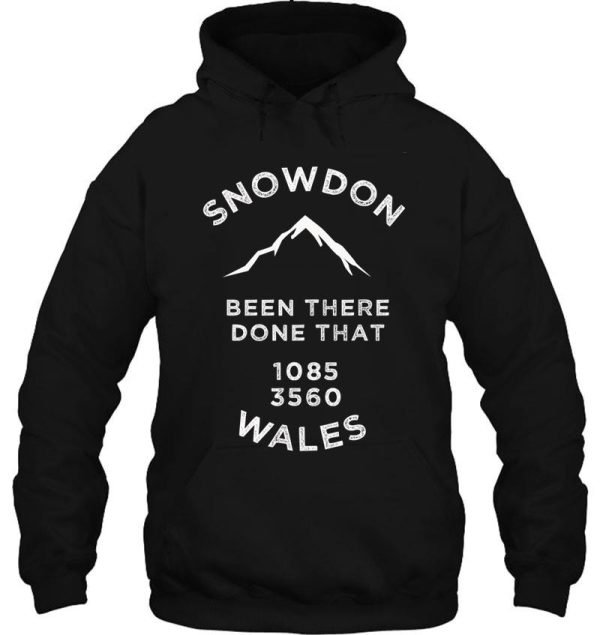 snowdon-wales climbing trekking hoodie