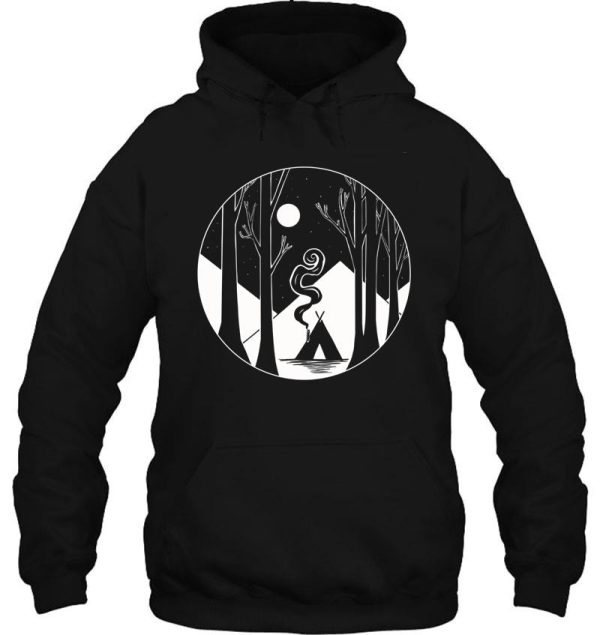 solo camping hoodie