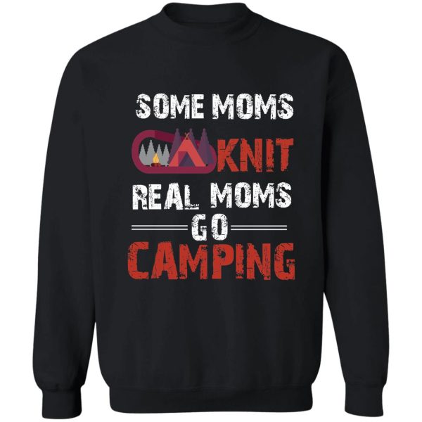 some grandpas knit real grandpas go camping sweatshirt