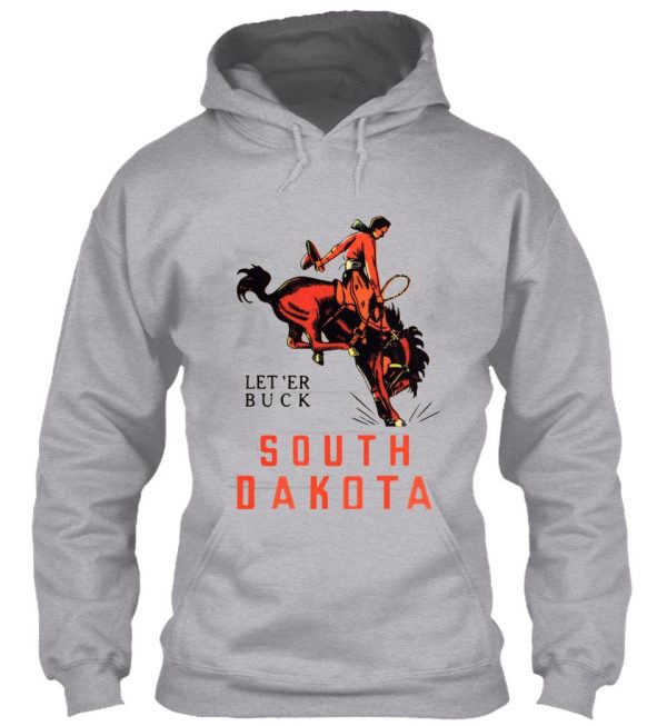 south dakota sd state vintage travel decal hoodie