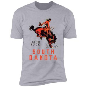 south dakota sd state vintage travel decal shirt
