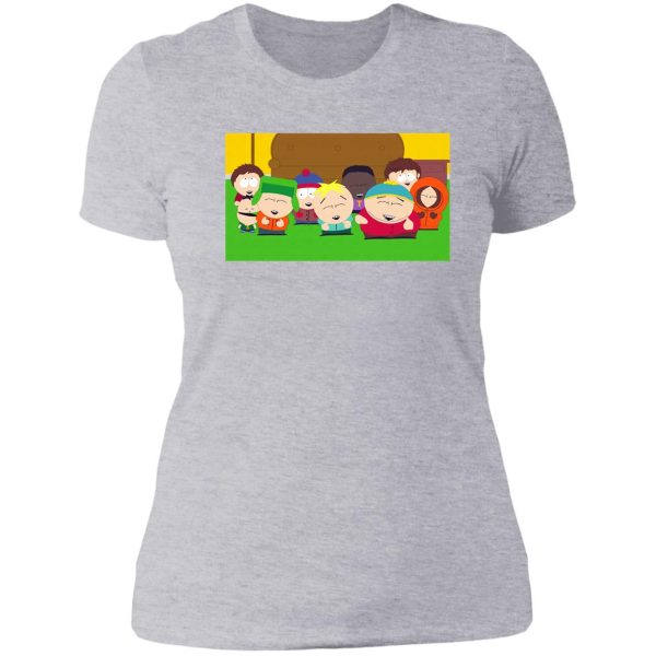 south park - kenny cartman kyle stan butters token lady t-shirt
