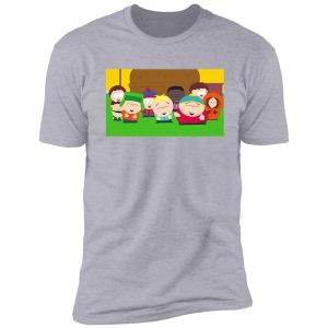 south park - kenny, cartman, kyle, stan, butters, token shirt