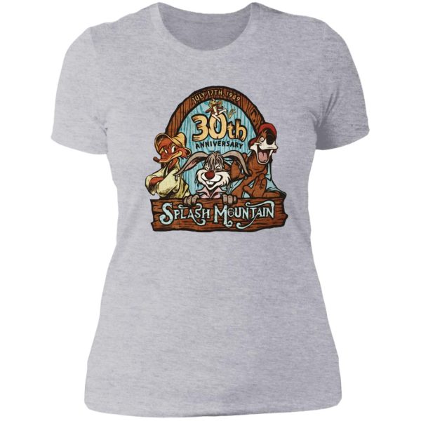 splash mountain anniversary lady t-shirt