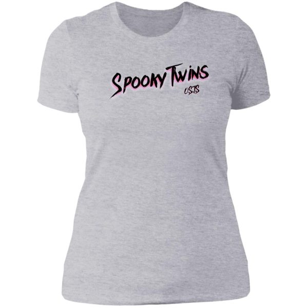 spooky twins lady t-shirt