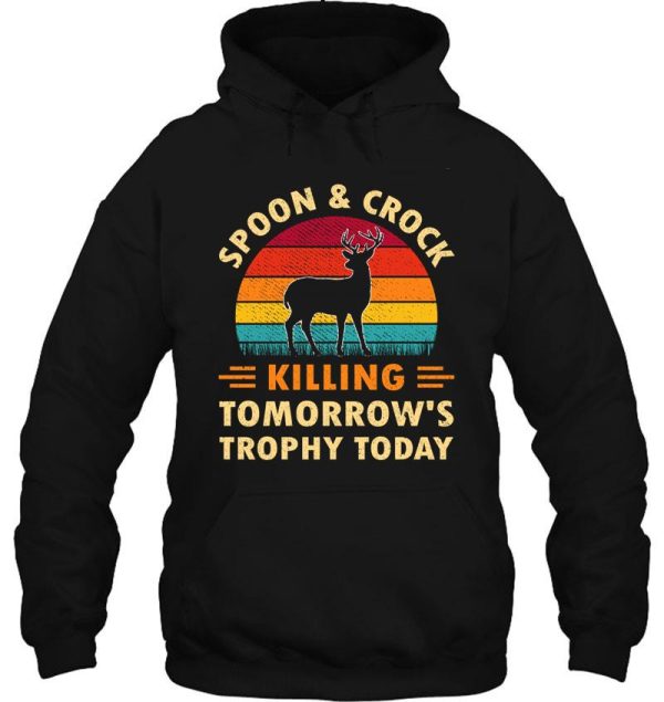 spoon and crock pot killing tomorrows trophy vintage hoodie