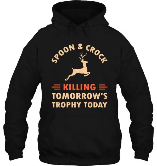 spoon and crock pot killing tomorrows trophy vintage hoodie