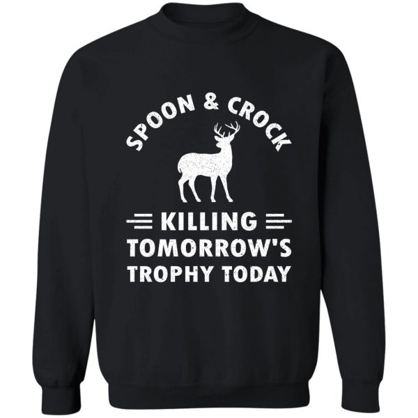 spoon and crock pot killing tomorrows trophy vintage sweatshirt