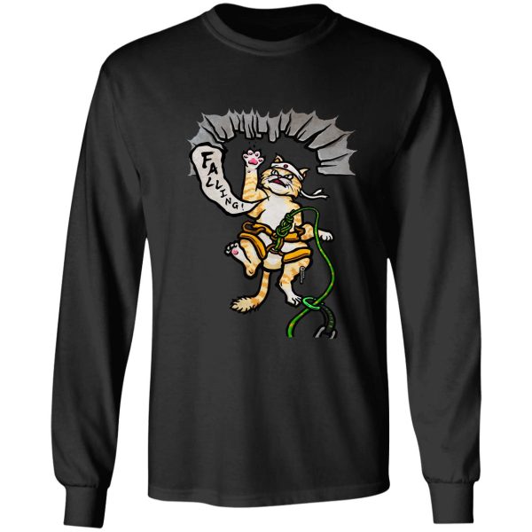 sport climbing cat rock climbing long sleeve