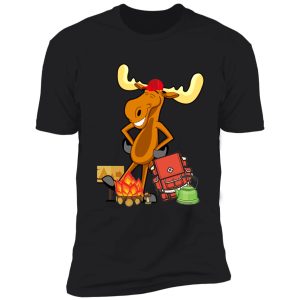 sports cool moose hiker and cairn t-shirt shirt