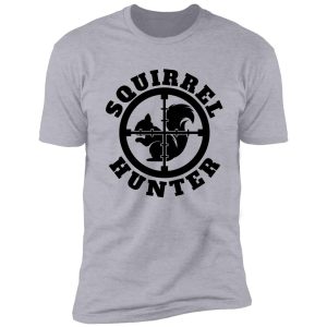 squirrel hunter funny squirrel squirrels lover squirrel vintage hunting season outdoor target shirt