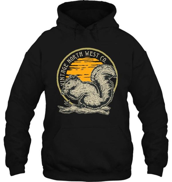 squirrel nature wilderness hoodie