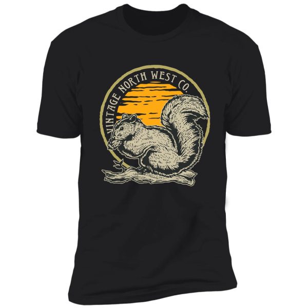 squirrel, nature, wilderness shirt