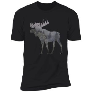 stag hunting elk gift wild moose hunter vintage shirt