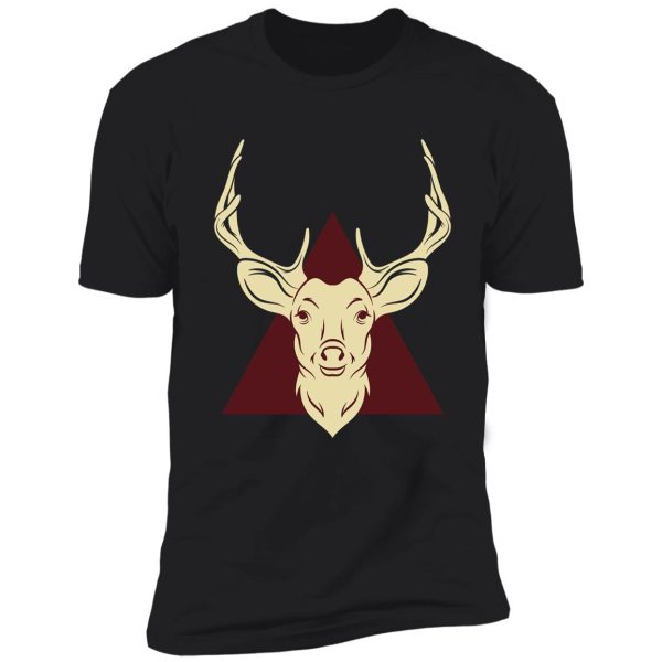 stag hunting gift for wild roe deer hunter forest shirt