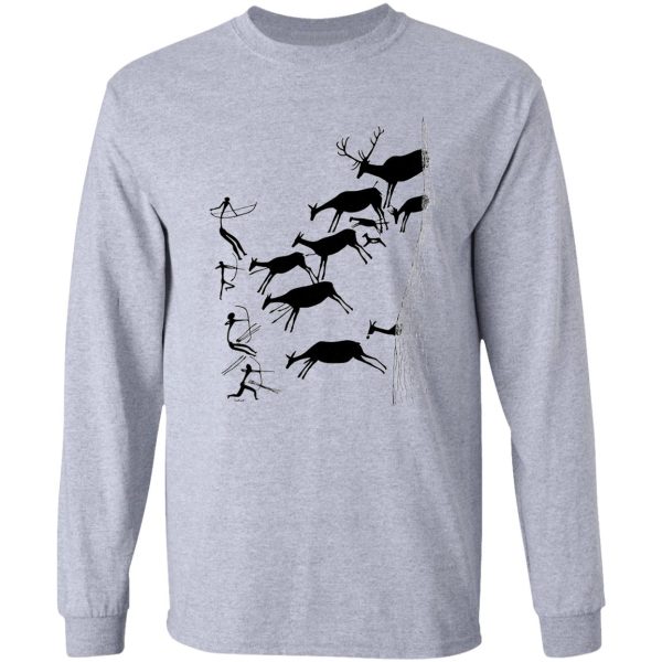 stag hunting in valltoria long sleeve