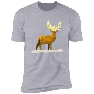 stag with candles shirt