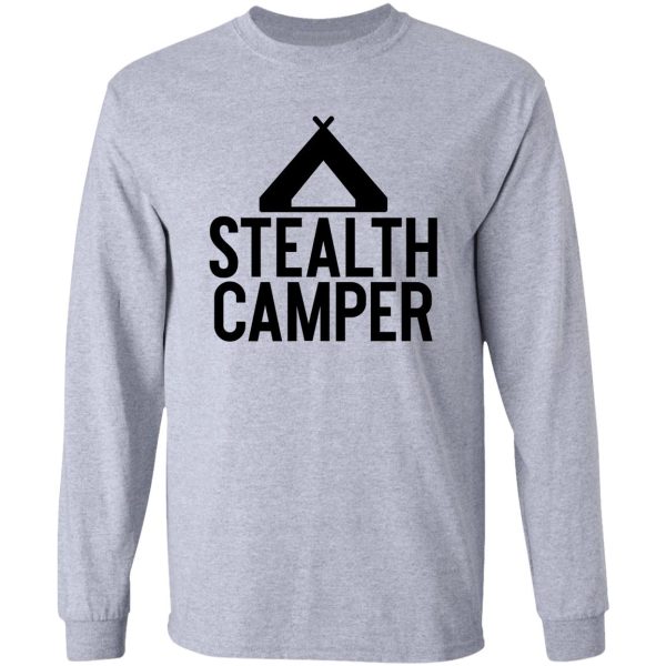 stealth camper ~ gamer video games long sleeve